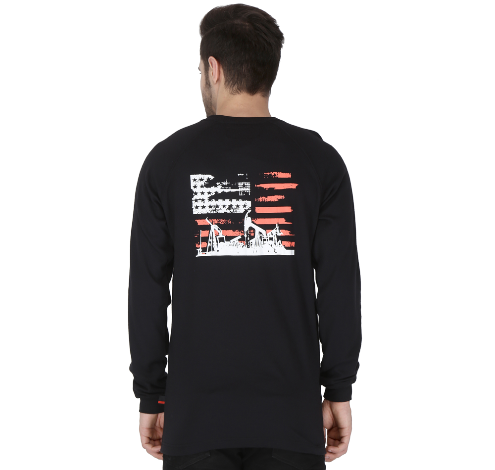 Picture of Forge FR MFRCNGP54 L/S MEN'S GRAPHIC CREW NECK TEE